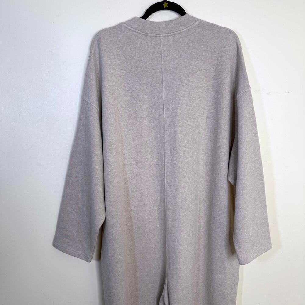 NWT Mara Hoffman Full Circle Sabina Jumpsuit Plus Size 2X Oatmeal Beige Comfy‎ - Picture 5 of 6